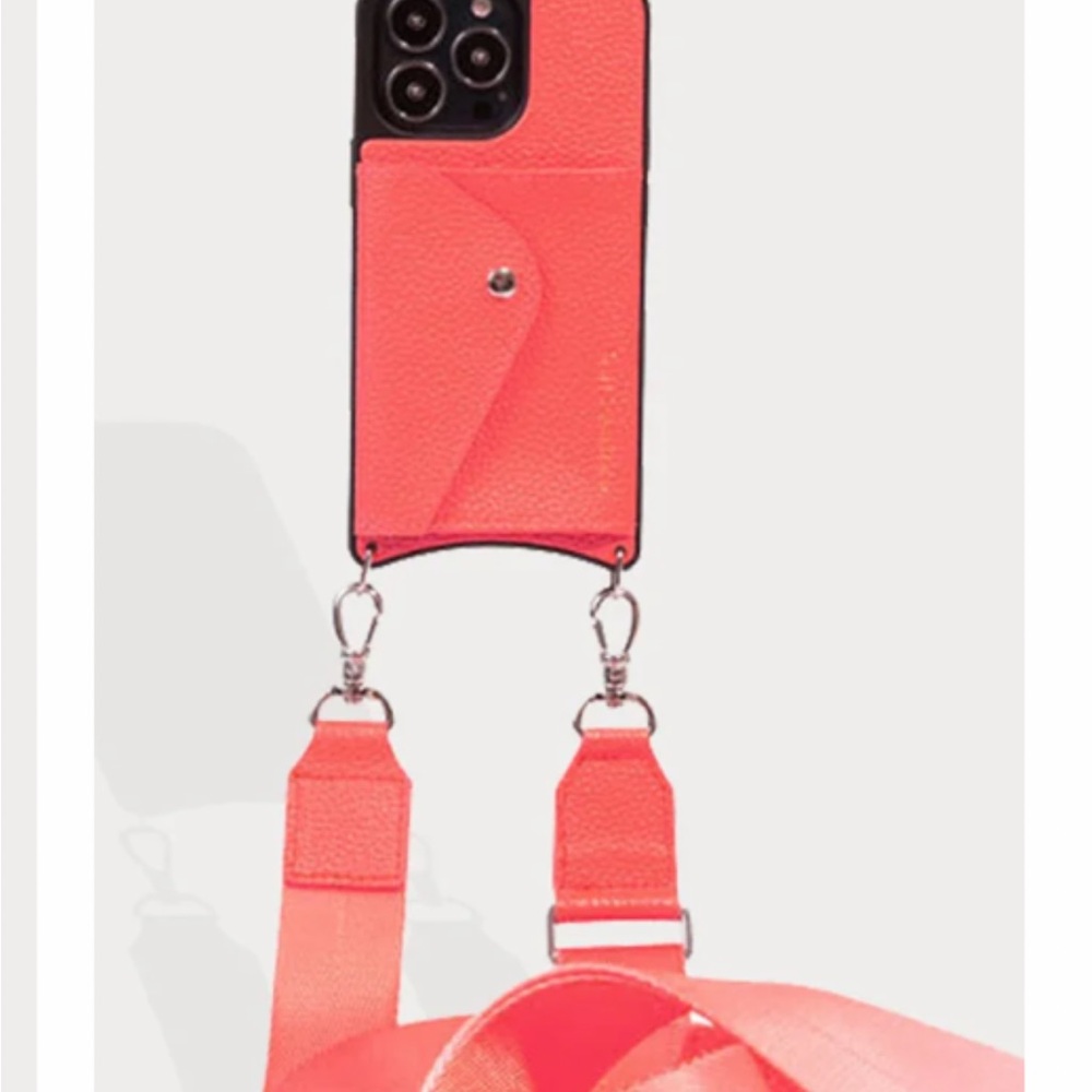 Bandolier Coral Crossbody Phone Case